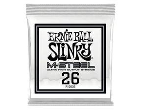 10526 Ernie Ball .026 - M-Steel Wound Electric Guitar Strings Single - jednotlivá struna na elektrickou kytaru - 1ks