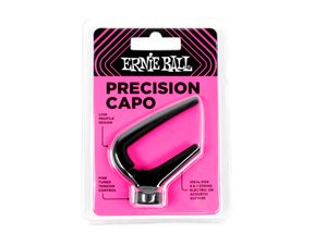 9631 Ernie Ball Precision Capo - černý - kapodastr na akustické a elektrické kytary - 1ks