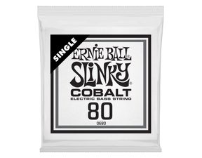 10680 Ernie Ball .080 Cobalt Wound Electric Bass String Single - basová struna - 1ks