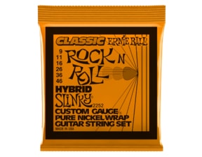 2252 Ernie Ball Classic Pure Nickel Hybrid Slinky .009 - .046 struny na elektrickou kytaru