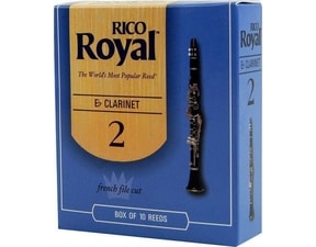 Rico Royal ES klarinet plátky 10ks - tvrdost 2