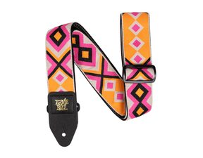 5370 Ernie Ball Classic Jacquard Guitar/Bass Strap - Electric Diamond - kytarový pás - 1ks