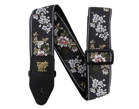 5362 Ernie Ball Classic Jacquard Guitar/Bass Strap - White Blossom - kytarový pás - 1ks