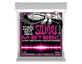 2923 Ernie Ball M-Steel Skinny Super Slinky - .009 - .042 - struny na elektrickou kytaru - 1ks