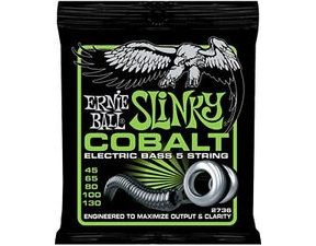 2736 Ernie Ball Cobalt Regular Bass 45 / 130 na 5-ti strunnou baskytaru