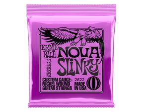 2622 Ernie Ball Nova w/ Wound G Slinky Nickel Wound Electric Guitar Strings 11-54 Gauge - struny pro elektrickou kytaru s vinutou strunou G -1ks