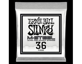 10536 Ernie Ball - M-Steel Wound Electric Guitar Strings Single - .036 - jednotlivá struna - 6ks