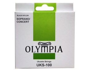 Olympia UKS100 Black - ukulele struny