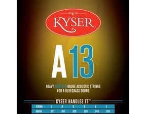 Kyser USA HEAVY BLUEGRASS A13, 92/8 phosphor bronze, 13-58 - struny na akustickou kytaru - 1ks