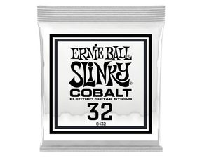 10432 Ernie Ball .032 Cobalt Wound Electric Guitar Strings Single - jednotlivá struna na elektrickou kytaru - 1ks