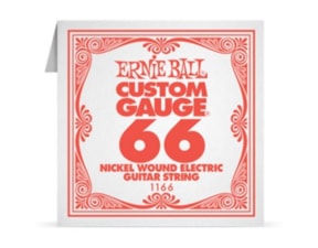1166 Ernie Ball .066 NICKEL WOUND - jednotlivá struna - 1ks