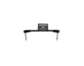 6438 Ernie Ball Flex Patch Cable 3" Black Single - propojovací kabel - 7.62cm - 1ks