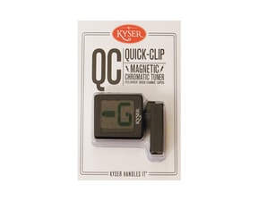 Kyser Quick-Clip Tuner KQCT1 - ladička pro umístění na kapodastr