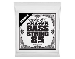 0685 Ernie Ball .085 Coated Nickel Wound Electric Bass String Single - "potažená" jednotlivá struna na basovou kytaru - 1ks