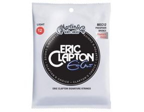 MARTIN MEC12 Eric Clapton 92/8 Phosphor Bronze Light 12/54 - struny na akustickou kytaru