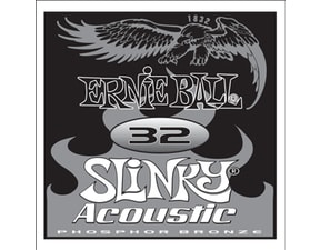 1832 Ernie Ball .032 SLINKY ACOUSTIC PHOSPHOR BRONZE - jednotlivá struna na akustickou kytaru - 1ks