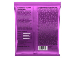 3836 Ernie Ball Coated Bass Strings - Regular 5-String Bass Strings .045 - .130