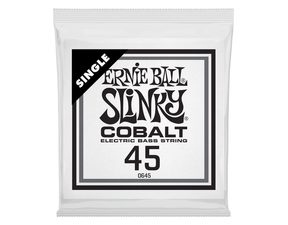 10645 Ernie Ball Cobalt Wound Electric Bass String Single -.045 - jednotlivá struna na basovou kytaru - 1ks