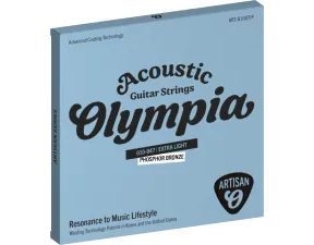 Olympia ART-A1047/P - Phosphor Bronze(95/5) - " potažené " struny na akustickou kytaru -1ks