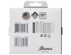 2403 Ernie Ball Ernesto Palla Nylon Classical Clear & Silver - Medium Tension - struny na klasickou kytaru - 1ks