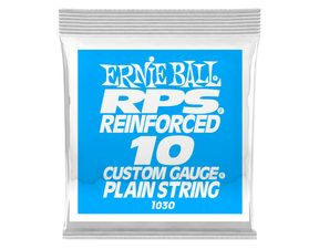 1030 Ernie Ball .010 RPS Reinforced Plain Electric Guitar Strings Single - 1ks