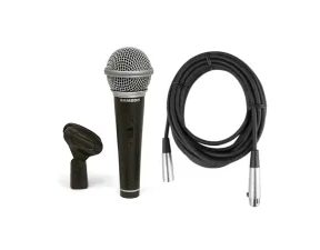 Samson R212S - dynamický mikrofon s vypínačem a příslušenstvím - 1ks