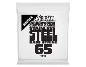 1365 Ernie Ball .065 Stainless Steel Electric Bass String Single - jednotlivá struna na basovou kytaru - 1ks