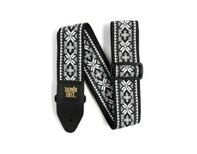 4665 Ernie Ball Midnight Blizzard Jacquard Strap - kytarový pás