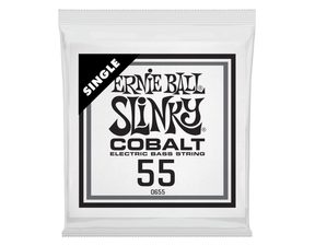 10655 Ernie Ball .055 Cobalt Wound Electric Bass String Single - jednotlivá struna na basovou kytaru - 1ks