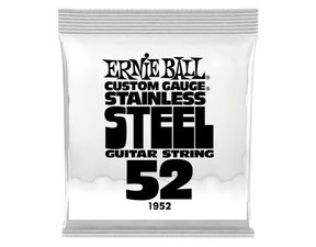 1952 Ernie Ball .052 Stainless Steel Wound - jednotlivá struna na elektrickou kytaru - 1ks