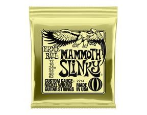 2214 Ernie Ball Mammoth Slinky Nickel Wound - 12-62 (wound G) Gauge - struny na elektrickou kytaru - 1ks