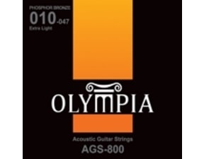 Olympia AGS800 Phosphor Bronze Extra Light -  10-47 - struny na akustickou kytaru - 1ks