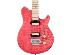Sterling by MusicMan - ST-AX3FM-STP-M1 - SUB Guitar Axis AX3 Flame Maple - Stain Pink - elektrická kytara - 1ks