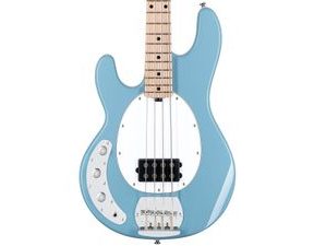 Sterling by MusicMan SUB Bass StingRay RAY4 Left-Handed - Chopper Blue - levoruká basová kytara - 1ks