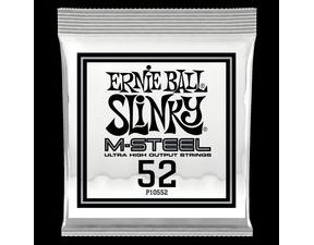 10552 Ernie Ball - M-Steel Wound Electric Guitar Strings Single - .052 - jednotlivá struna - 6ks