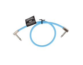 6457 Ernie Ball Flex Patch Cable 18" Blue Single - propojovací kabel - 45.72cm - 1ks
