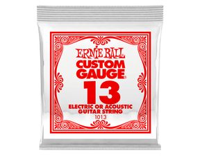 1013 Ernie Ball .013 Electric Plain Single String - jednotlivá struna  -1ks