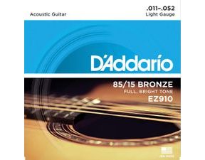 D´Addario EZ910  85/15 Bronze Great American Acoustic Light .011-.052 struny na akustickou kytaru