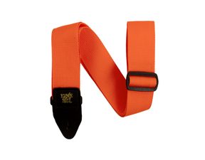 5353 Ernie Ball Polypro Guitar Strap - Orange & Black - kytarový popruh - 1ks