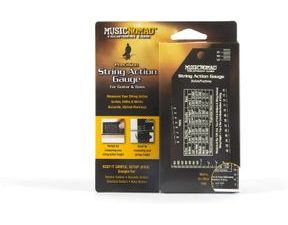 MusicNomad MN602 Precision String Action Gauge - přesné měřidlo na výšku strun