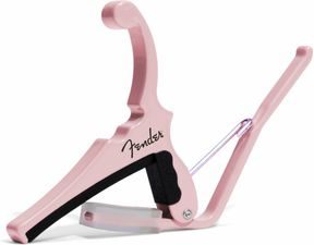 Kyser KGEFSPA Fender Quick-Change Shell Pink - kapodastr na elektrickou kytaru