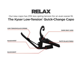 Kyser KLSCA K-Lever DADGAD Capo