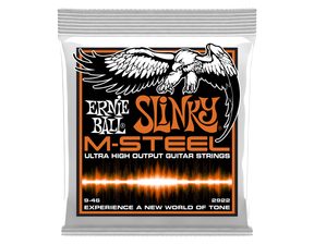 2922 Ernie Ball M-Steel Skinny Hybrid Slinky - .009 - .046 - struny na elektrickou kytaru - 1ks