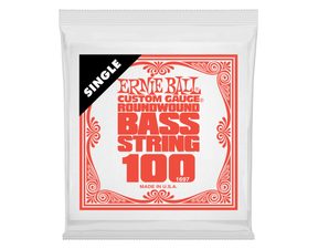1697 Ernie Ball .100 Nickel Wound Electric Bass String Single - jednotlivá basová struna .100 - 1ks