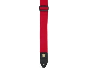 4040 Ernie Ball Polypro Guitar Strap - Red - kytarový pás - 1ks