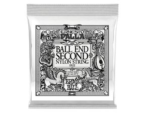 1522 Ernie Ball Black E2 Nylon Classical Ball End .032 - 1ks