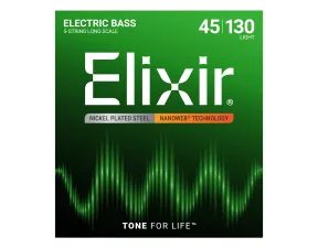 Elixir Bass Nanoweb Light 5str Nickel Plated Steel / 45 - 130 / - struny na basovou kytaru - 1ks