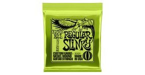 2221 Ernie Ball Regular Slinky Nickel Wound Electric Guitar Strings .010 - .046 - struny na elektrickou kytaru - 1ks