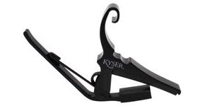 Kyser KG6LTA Capo - LOW Tension - matně černá - kapodastr na akustickou kytaru - 1ks
