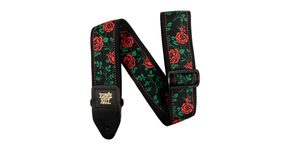 5318 Ernie Ball Spanish Rose Jacquard Strap - kytarový pás